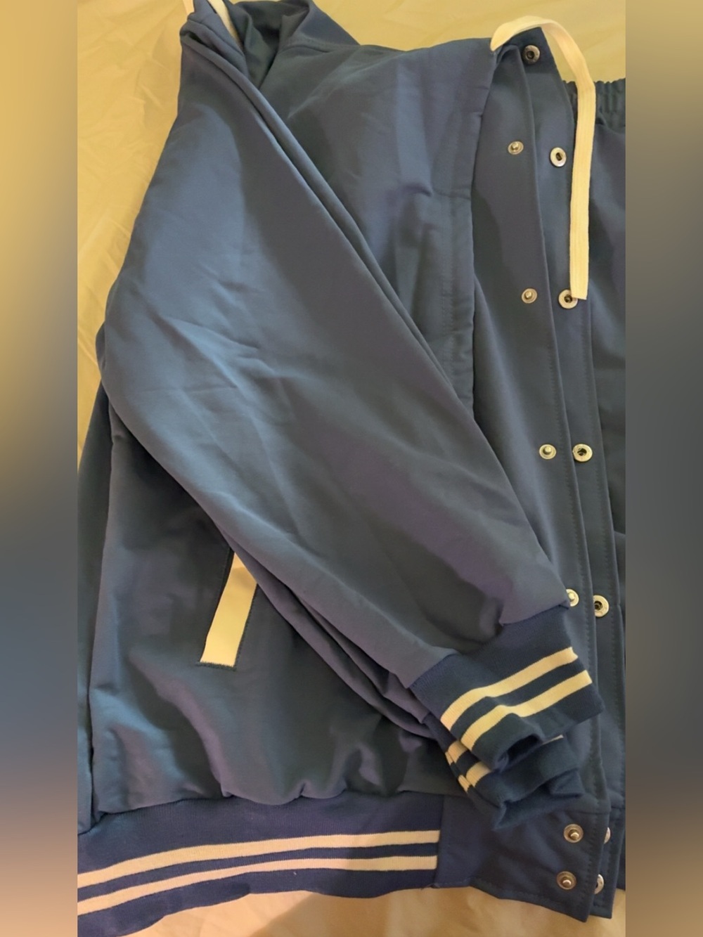 Women’s Blue Varsity Jacket - Classic Sport Style